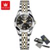 Women Silver Black