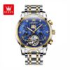Silver Gold Blue