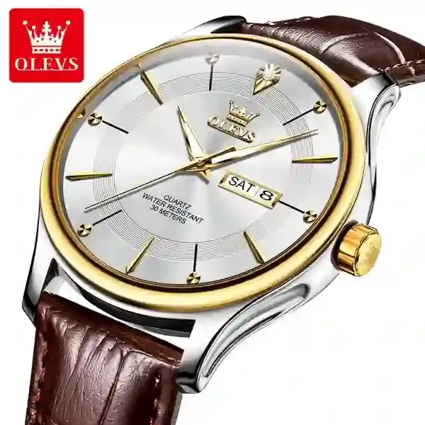 olevs-9908-brown-white.webp Olevs 9908 Brown White