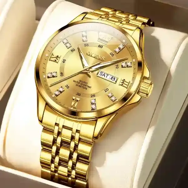 olevs-3620-mens-watch-all-gold.webp Olevs 3620 Men's Watch all gold
