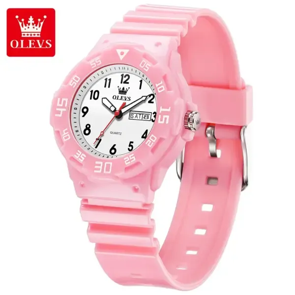 olevs-5659-womens-watch-pink.webp Olevs 5659 Women's Watch Pink
