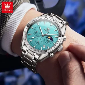 Olevs 3618 Chronograph Watch 1